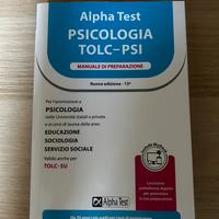 Libro Alphatest manuale di preparazione psicologia