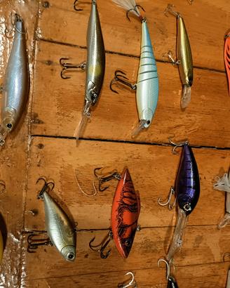 lotto esche artificiali spinning casting 