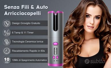 Arriccia capelli DIAMOND Pro, Nera E Rosa.