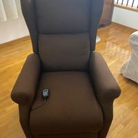 Poltrona reclinabile relax elettrica