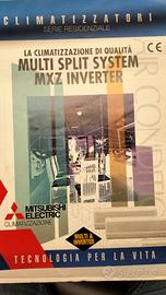 Split  n.4  aria condizionata Mitsubishi anno 200