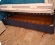 letto singolo contenitore 