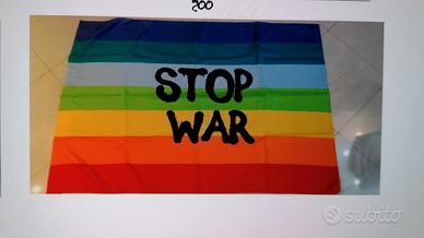 bandiera Pace - Stop War ( kit10 PZ) - cm 90 x 140