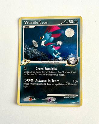 Weavile [G] Lv 48 Holo 145/149 Pokemon Platino