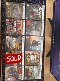 Vari giochi PlayStation 5