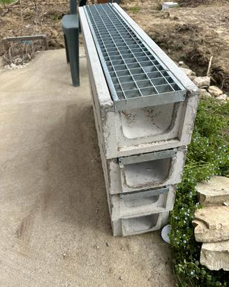 Canaletta in cemento 20x15