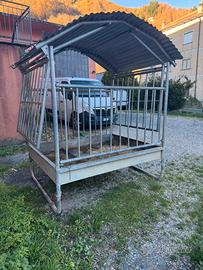 Portaballone zincato basculante