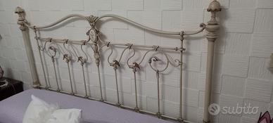 Letto matrimoniale ferro in battuto