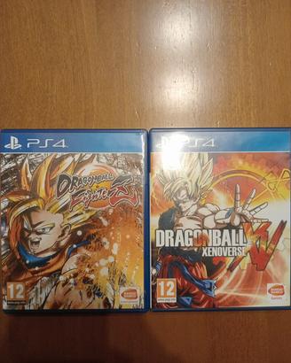 Dragon Ball Fighter Z e Xenoverse 