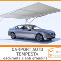 Tettoia Carport gazebo Copertura auto antigrandine