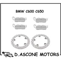 DISCHI E PASTIGLIE BMW C SPORT K18 C600 12 15 ANTE