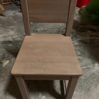 Sedia SUNDVIK, tavolo MAMMUT bambino IKEA