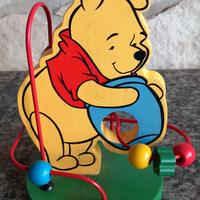 Gioco Vintage in legno Winnie the Pooh originale 