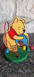 Gioco Vintage in legno Winnie the Pooh originale 