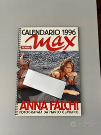 Calendario Max 1996 Anna Falchi