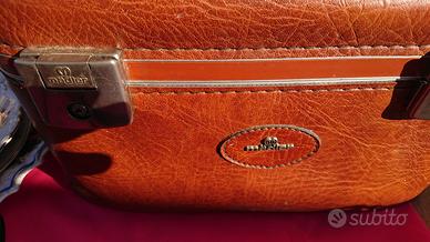 Beauty case vintage in pelle MADLER