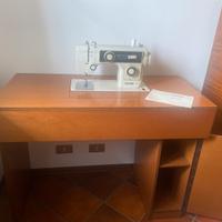 Macchina da cucire Kaiser con mobiletto in noce