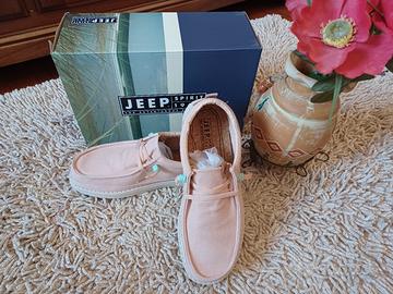 scarpe sportivi tela Jeep t.38 rosa