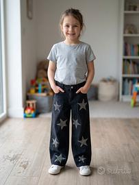 Jeans Zara bambina nero