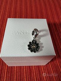 Pandora Gerbera charm pendente oro argento - RARO
