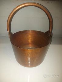 paiolo nuovo in rame 