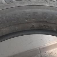 4 Pneumatici invernali Michelin 205 55 R 17