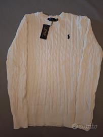 Maglione Ralph Lauren Bianco 
