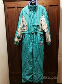 Tuta da sci vintage uomo