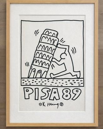Disegno pennarello Keith Haring