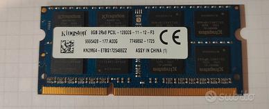 Memoria RAM DDR portatili SoDimm 