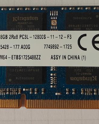 Memoria RAM DDR portatili SoDimm 