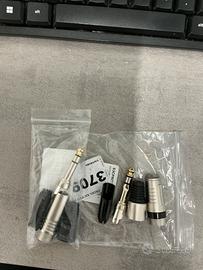 jack stereo 6,3 proel s3cpro da saldare coppia