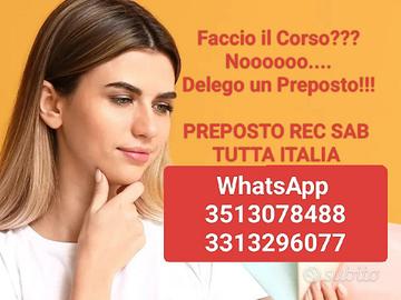 Preposto rec sab - haccp