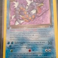 Dark Gyarados 1°Edizione holo 