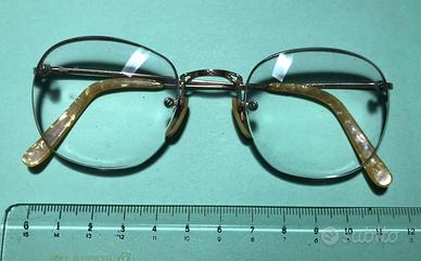 OCCHIALI VISTA VINTAGE IN ORO RIEMPITO P 1/10 12K