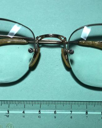 OCCHIALI VISTA VINTAGE IN ORO RIEMPITO P 1/10 12K