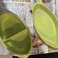 Set 2 terrine terracotta per forno la Castellana