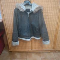 Giubbotto pelle scamosciata Conbipel 