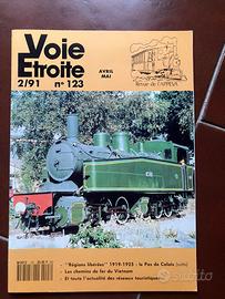 rivista treni voie étroite 123 scartamento ridotto