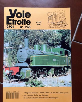 rivista treni voie étroite 123 scartamento ridotto