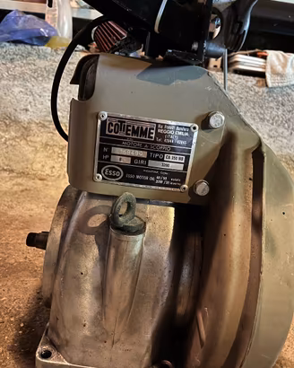 Motore cotiemme 350cc a benzia 8 cavalli 