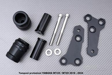 Tamponi protezioni YAMAHA MT-03 / MT25 2016 - 2024