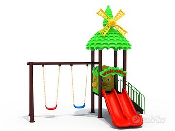 Strutture da Gioco x Bambini - Scivoli e Torrette