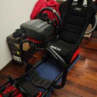 SIMULATORE SPARCO+FANATEC NUOVO!!