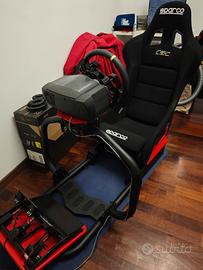SIMULATORE SPARCO+FANATEC NUOVO!!