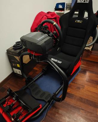 SIMULATORE SPARCO+FANATEC NUOVO!!
