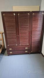 Mobile con scrivania e comodino stile marina