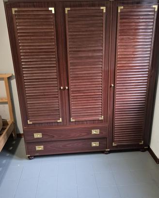 Mobile con scrivania e comodino stile marina