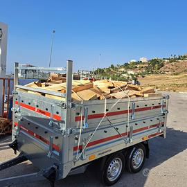 Carrello doppio asse