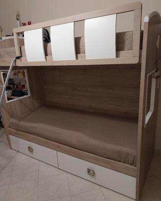 letto a castello x cameretta nuovo 